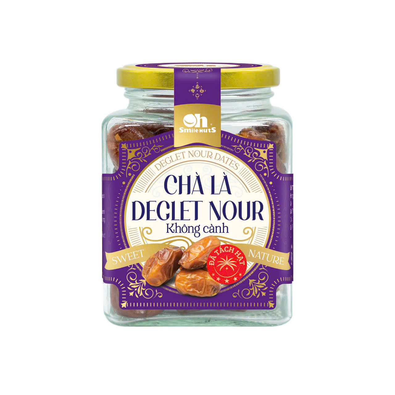 Chà là Dates - Hũ thuỷ tinh