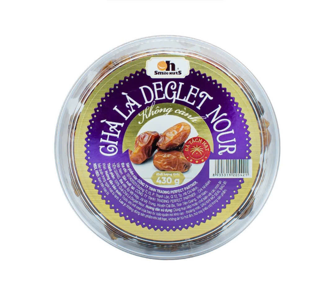 Chà là Dates - Hộp tròn