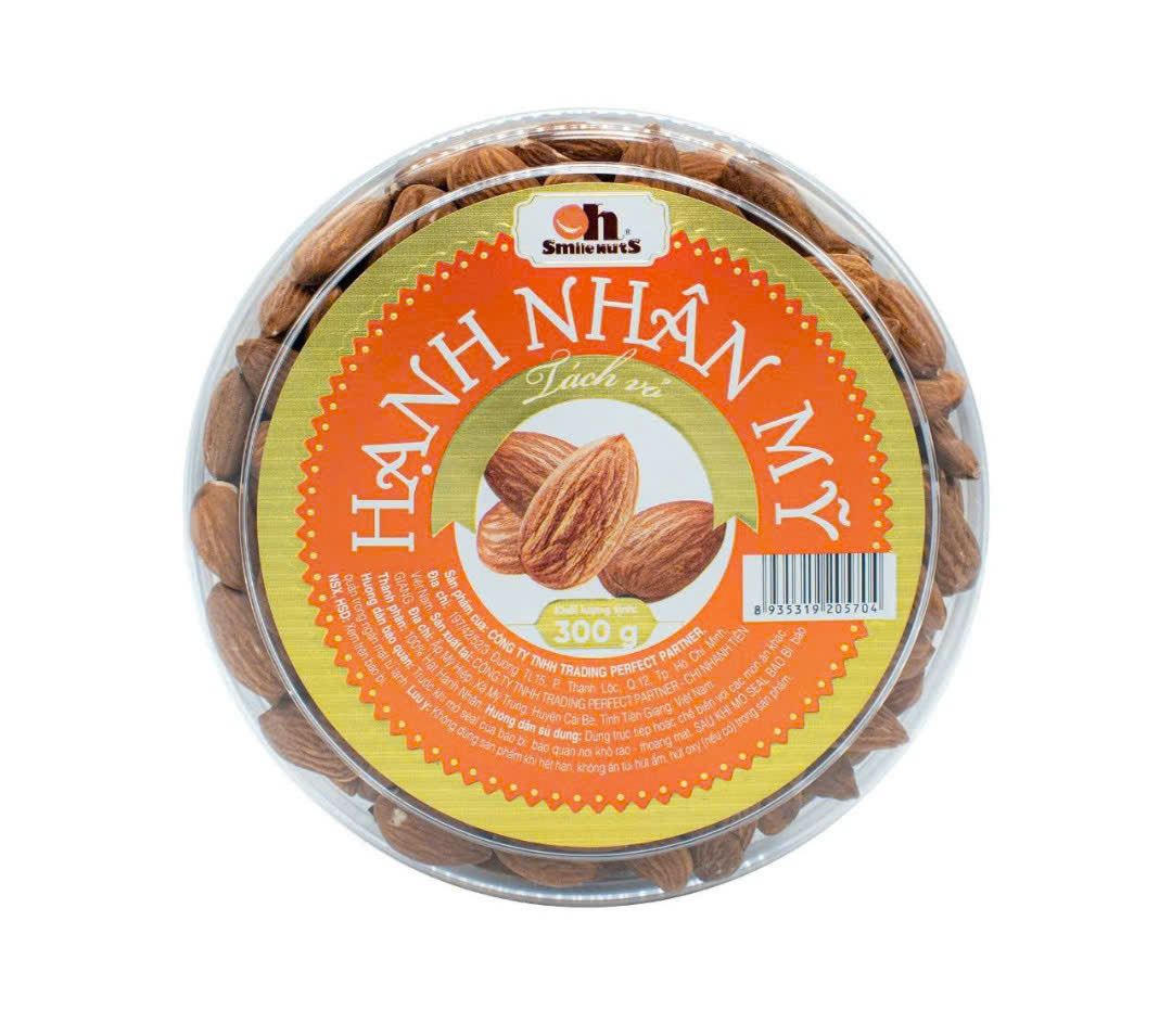 Hạnh nhân Mỹ OH - Hộp tròn