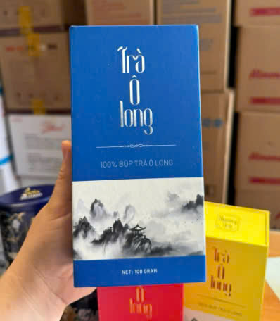 Trà ô long - Hộp xanh