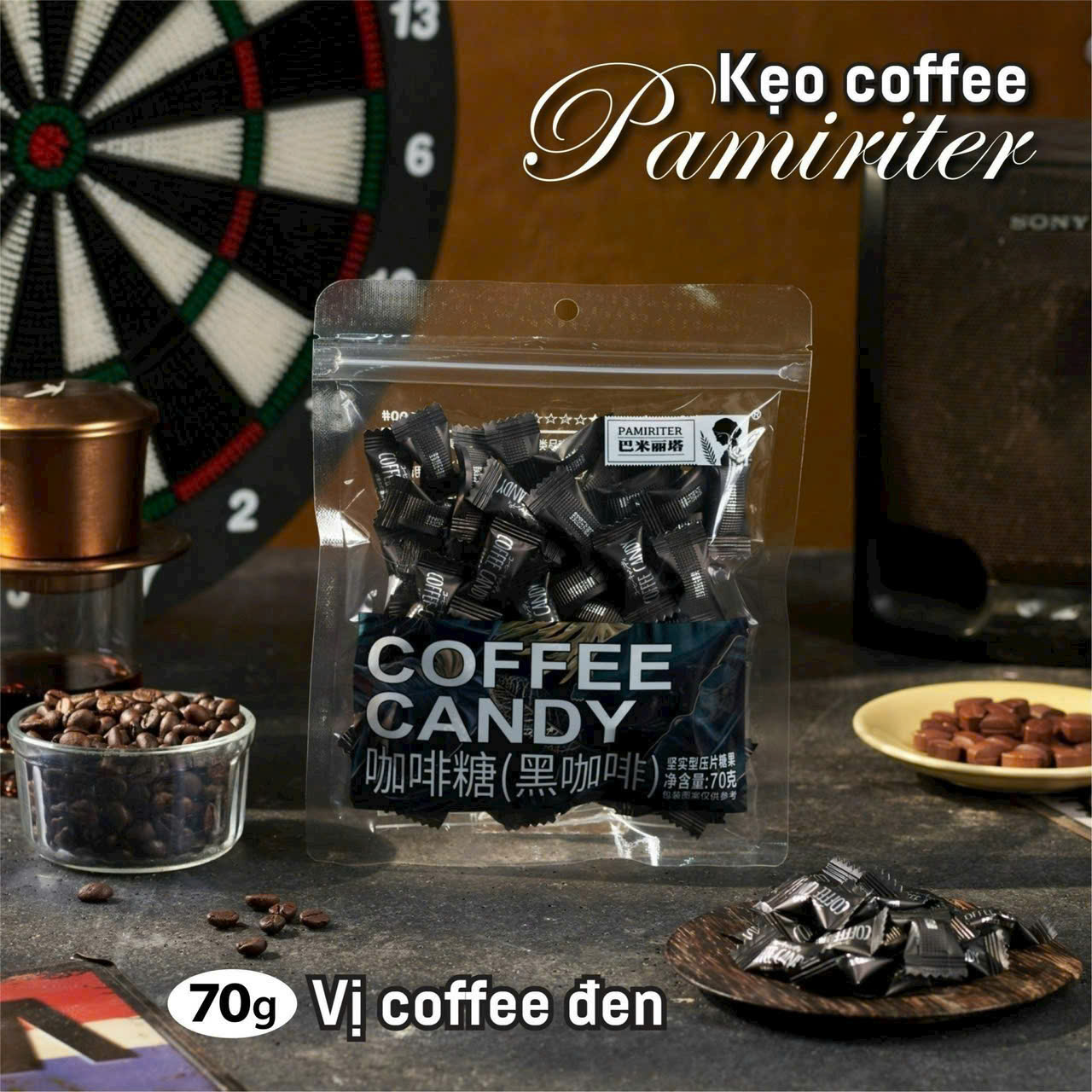 Kẹo Coffee Pamiriter